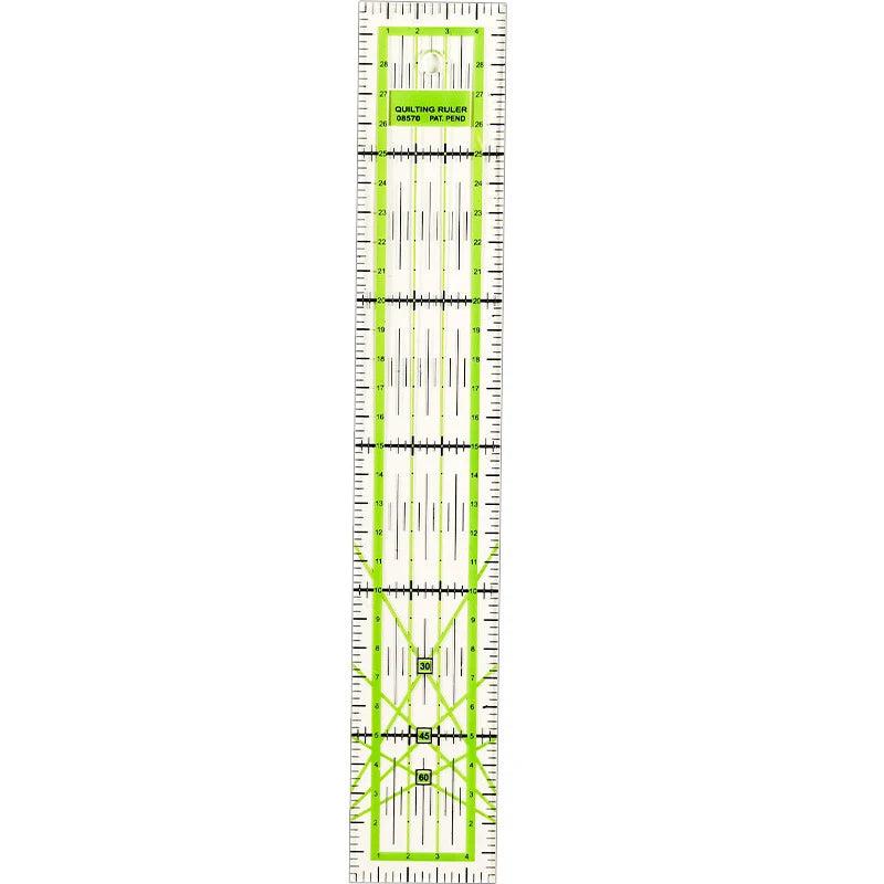 Acrylic Quilting Ruler Double-Colored Grid Lines for DIY Cutting