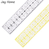 Acrylic Quilting Ruler Double-Colored Grid Lines for DIY Cutting