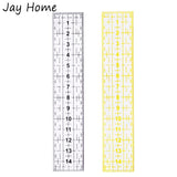 Acrylic Quilting Ruler Double-Colored Grid Lines for DIY Cutting
