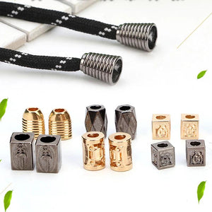 20pcs Metal Alloy Cord End Tip Stopper Cap Conical Jewelry Making