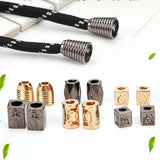 20pcs Metal Alloy Cord End Tip Stopper Cap Conical Jewelry Making