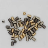 20pcs Metal Alloy Cord End Tip Stopper Cap Conical Jewelry Making