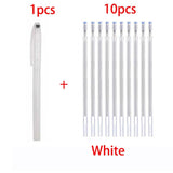 10/20Pcs Heat Erasable Fabric Pens for Sewing DIY Craft