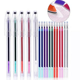 10/20Pcs Heat Erasable Fabric Pens for Sewing DIY Craft