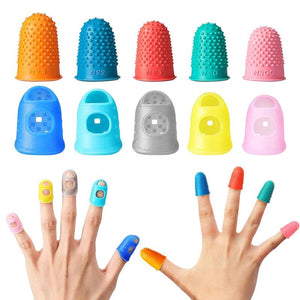 Silicone Finger Protector for Sewing Knitting Quilting Needles