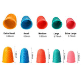 Silicone Finger Protector for Sewing Knitting Quilting Needles