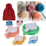 4pcs Pompon Braider Knitting Wool Ball Making Machine
