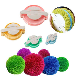 4pcs Pompon Braider Knitting Wool Ball Making Machine
