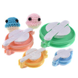 4pcs Pompon Braider Knitting Wool Ball Making Machine