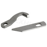 2 PCS Overlock Upper Lower & Blade For Brother 929D 1034D 1134D