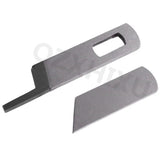 2 PCS Overlock Upper Lower & Blade For Brother 929D 1034D 1134D
