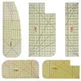 Ironing Ruler for Quilting High Temp Patchwork Sewing DIY Tailoring Tools 1PCS