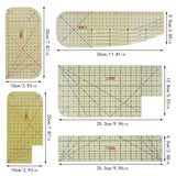 Ironing Ruler for Quilting High Temp Patchwork Sewing DIY Tailoring Tools 1PCS