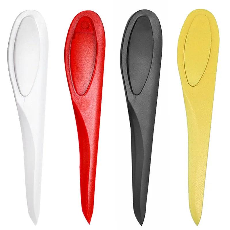 4 PCS Plastic Creases Sewing Tools Quilting Sewing Mark Presser Tool Point Tuner