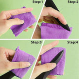 4 PCS Plastic Creases Sewing Tools Quilting Sewing Mark Presser Tool Point Tuner