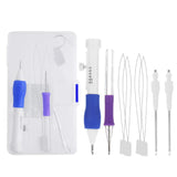 Magic Embroidery Pen Set Punch Needle Kit Stitching Tool Set