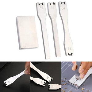 FenrryMeetee Zipper Tooth Removal Tool 1Set 3# 5# Steel Alloy