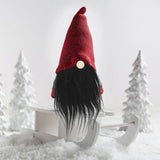 Faux Fur Gnome Beard Accessories Hair Wood Balls Wooden Crafts Fabric
