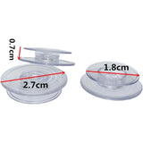 20 PCS Clear Bobbins for Singer Sewing Machines Model 700, 720, 726, 737, 740