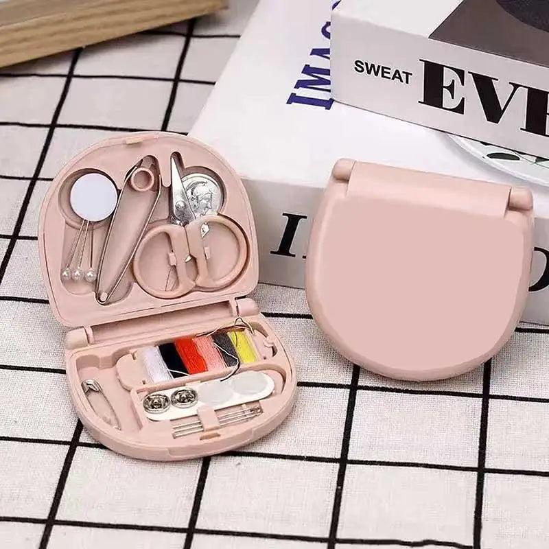 Portable Mini Sewing Kit Professional Needle Threads Box Storage Bags