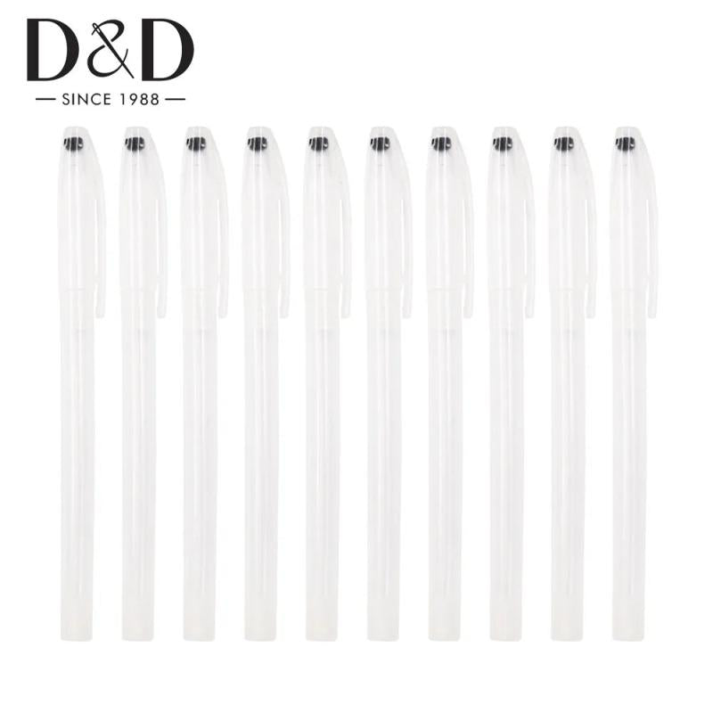 50Pcs Plastic Heat Erasable Marker Pen Case for Fabric Sewing Tools