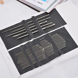 55pcs Stainless Steel Sewing Needles Set DIY Crafts Clothing Hand Tools