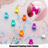 15PCS Diamond Painting Magnet Cover Holder with Storage Box