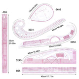 French Curve Cutting Rulers Soft Patchwork Ruler Sewing Tool Kit Measure Tailor