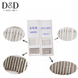 20pcs Sewing Machine Needles Ball Point Head 70/10 90/14 100/16 DIY Jeans