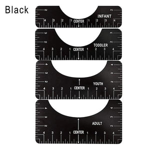 Tshirt Ruler Guide for T-Shirt Alignment-DIY Drawing Craft Tool Set