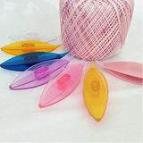 2Pcs Plastic Lace Tatting Shuttle DIY Craft Kits Set