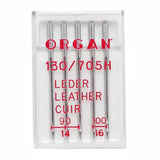 5 PCS/Pack Sewing Machine Leather Organ Needles Mix Size 90 100 For Leather Sewi