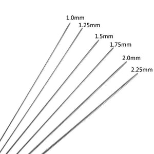 Stainless Steel Knitting Needles For Doll Clothing Sweater DIY Craft