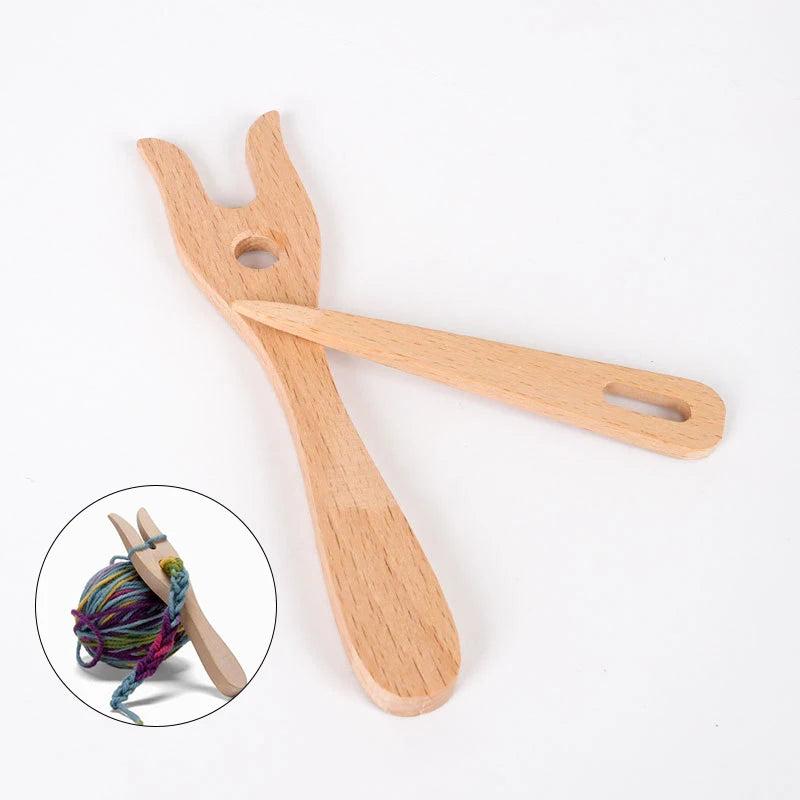 YOMDID 2pcs/Set Knitting Fork DIY Knitting Tool For Bracelet Necklace Pendant