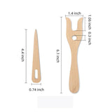 YOMDID 2pcs/Set Knitting Fork DIY Knitting Tool For Bracelet Necklace Pendant