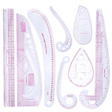 French Curve Ruler for Sewing Fabric Cutting Metric Template