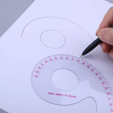 French Curve Ruler for Sewing Fabric Cutting Metric Template