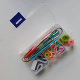56 pcs Crochet Hooks Full Set Knitting Tool DIY Craft Needles with Case