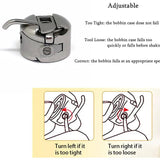 4 PCS Sewing Machine Bobbin Case for Home Sewing Machine DIY Needlework