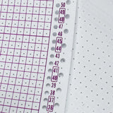 Brother Knitting Machine Punch Cards DIY Accessory