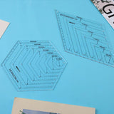 Nonvor Garment Cutting Quilting Ruler For DIY Measuring Patchwork Tools