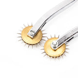Cloth Fabric Pressing Scribing Leather Wheel DIY Tailor Craft Hand Sewing
