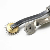 Cloth Fabric Pressing Scribing Leather Wheel DIY Tailor Craft Hand Sewing