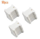 90Pcs Embroidery Floss Craft Thread Bobbin Cross Stitch Storage Holder