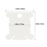 90Pcs Embroidery Floss Craft Thread Bobbin Cross Stitch Storage Holder