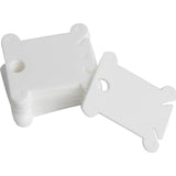90Pcs Embroidery Floss Craft Thread Bobbin Cross Stitch Storage Holder
