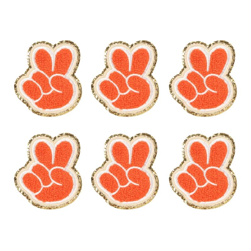 Embroidered Patches Iron On Applique Sew On DIY Accessory for Clothes