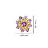 150pcs Flower Rhinestone Embellishments for Dress Accessory