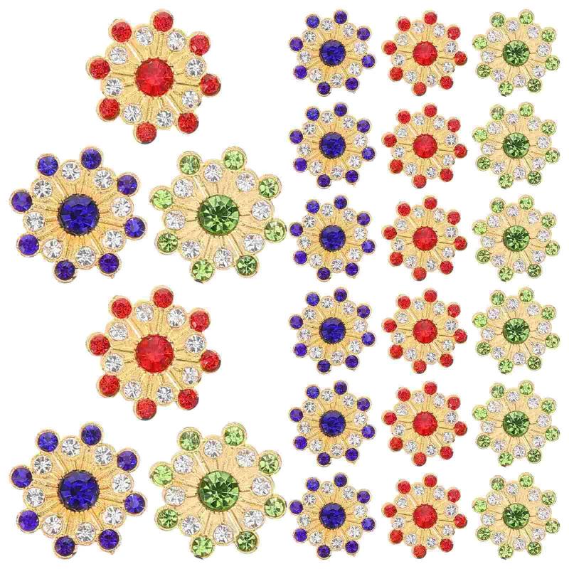 150 Pcs DIY Rhinestone Ornaments Gems Charms Crafts Making Accessories