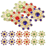 150 Pcs DIY Rhinestone Ornaments Gems Charms Crafts Making Accessories